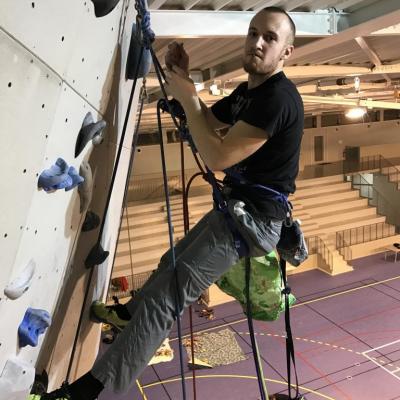 Geo bloqué en haut sans déscendeur